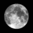 Σελήνη 17 ημερών στο κύκλο - Πηγαίνετε στη Φάση Σελήνης στην Αστρονομία