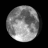 Moon at 19 days in cycle - Go to Moon Phase in Astronomy
