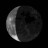 Moon at 25 days in cycle - Go to Moon Phase in Astronomy