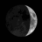 Moon at 4 days in cycle - Go to Moon Phase in Astronomy